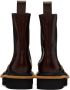 Dries Van Noten Brown Leather Chelsea Boots - Thumbnail 2