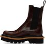 Dries Van Noten Brown Leather Chelsea Boots - Thumbnail 3