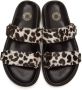 Dries Van Noten Grey & Black Cheetah Print Sandals - Thumbnail 5