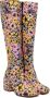 Dries Van Noten Multicolor Floral Boots - Thumbnail 4