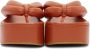 Dries Van Noten Orange Platform Thong Heeled Sandals - Thumbnail 2