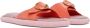 Dries Van Noten Pink Leather Flat Sandals - Thumbnail 4