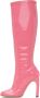 Dries Van Noten Pink Structured Tall Boots - Thumbnail 3