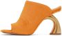 Dries Van Noten SSENSE Exclusive Orange Heeled Sandals - Thumbnail 3