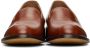 Dries Van Noten Tan Leather Loafers - Thumbnail 2