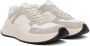 Dries Van Noten White & Gray Paneled Sneakers - Thumbnail 4