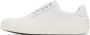 Dries Van Noten White Calfskin Low-Top Sneakers - Thumbnail 3