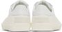 Dries Van Noten White Calfskin Low-Top Sneakers - Thumbnail 4