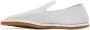 Dries Van Noten White Leather Loafers - Thumbnail 3
