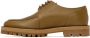 Dries Van Noten Yellow Leather Lace-Up Oxfords - Thumbnail 3