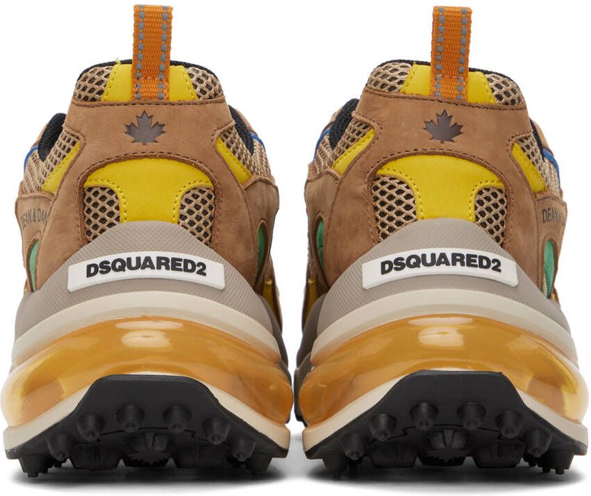 Dsquared2 Brown Bubble Sneakers