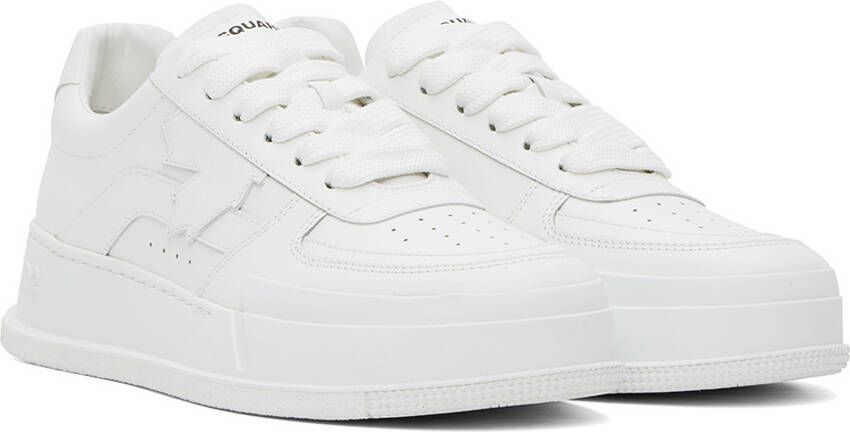 Dsquared2 White Canadian Sneakers
