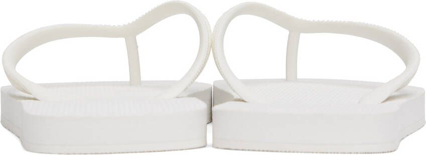 Dsquared2 White Foam Flip-Flops