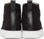 Dunhill Black Canvas Court Sneakers - Thumbnail 2