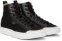 Dunhill Black Canvas Court Sneakers - Thumbnail 4