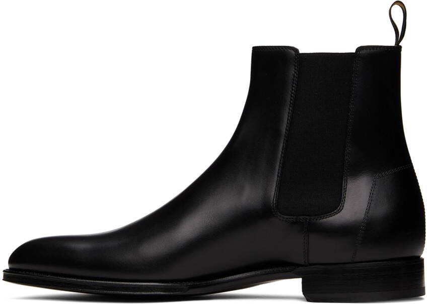 Dunhill Black Kensington Boots