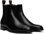 Dunhill Black Kensington Boots - Thumbnail 4