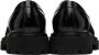 Dunhill Black Uniform Lug Loafers - Thumbnail 2
