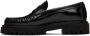 Dunhill Black Uniform Lug Loafers - Thumbnail 3