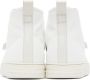 Dunhill White Canvas Court Sneakers - Thumbnail 2