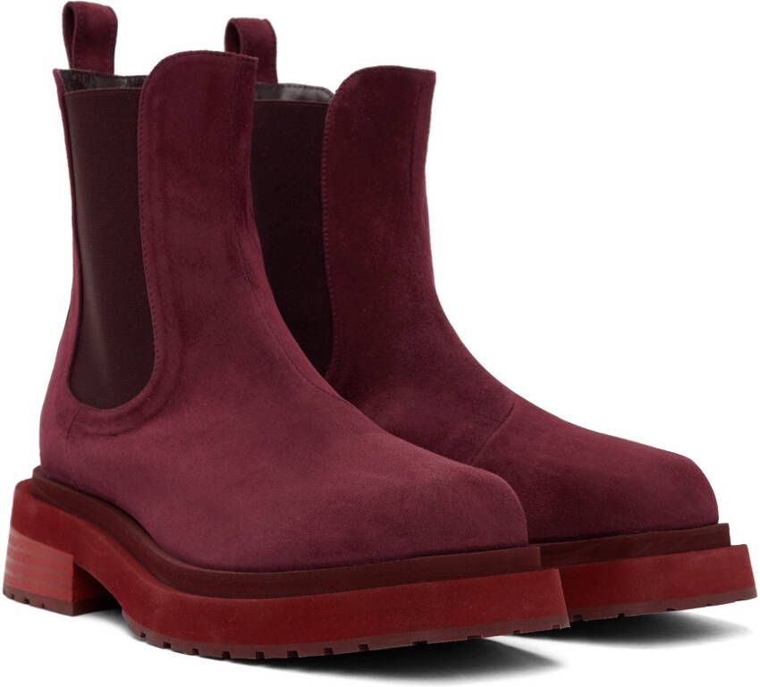 Eckhaus Latta Burgundy Mike Boots