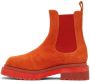 Eckhaus Latta Orange Mike Chelsea Boots - Thumbnail 3