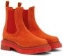 Eckhaus Latta Orange Mike Chelsea Boots - Thumbnail 4