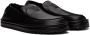 Emporio Armani Black Embossed Loafers - Thumbnail 4