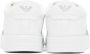 Emporio Armani White & Gray Logo Sneakers - Thumbnail 2