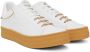 Emporio Armani White Sustainable Sneakers - Thumbnail 4