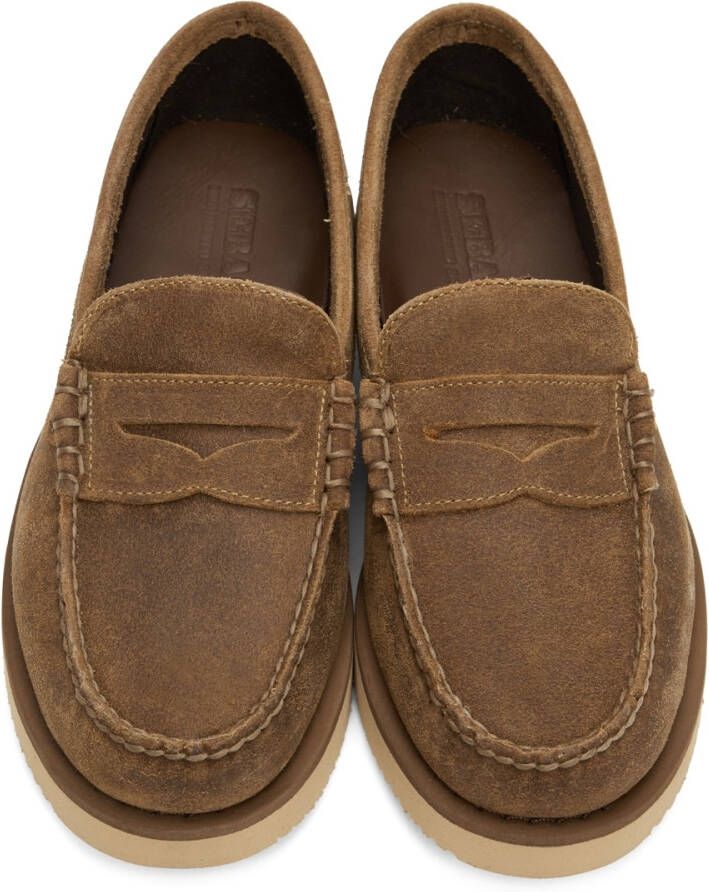 Engineered Garments Brown Sebago Edition EG Loafers