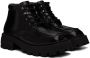 Eytys Black Tribeca Lace-Up Boots - Thumbnail 4