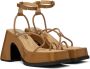 Eytys Brown Olympia Heeled Sandals - Thumbnail 4