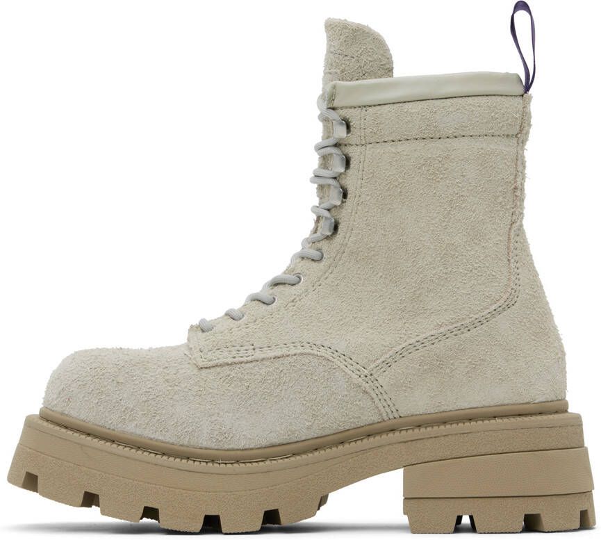 Eytys Gray Michigan Lace-Up Boots
