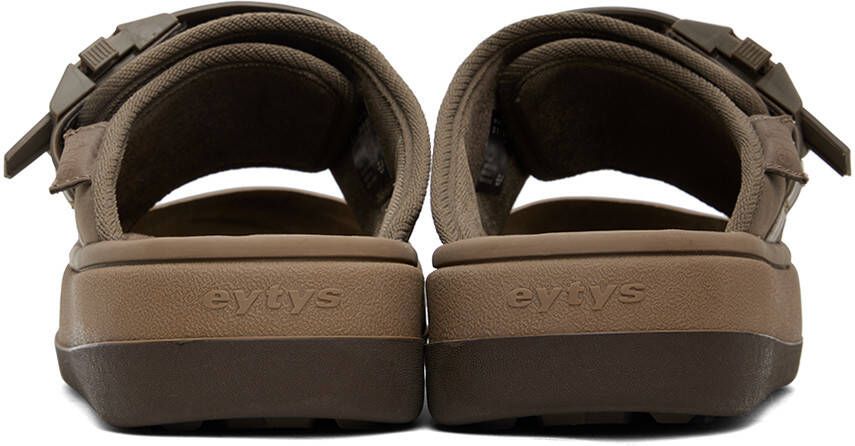 Eytys SSENSE Exclusive Taupe Capri Sandals