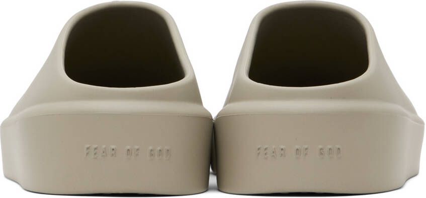 Fear of God Gray 'The California' Slippers