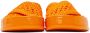 Fendi Orange 'Forever ' Reflections Sandals - Thumbnail 2
