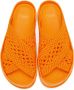 Fendi Orange 'Forever ' Reflections Sandals - Thumbnail 5