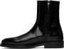 Ferragamo Black Calfskin Boots - Thumbnail 3