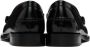 Ferragamo Black Embossed Loafers - Thumbnail 2