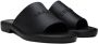 Ferragamo Black Embossed Sandals - Thumbnail 4