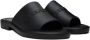 Ferragamo Black Embossed Sandals - Thumbnail 4