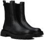 Ferragamo Black Double Gancini Chelsea Boots - Thumbnail 4