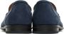 Ferragamo Blue Grandioso Loafers - Thumbnail 2