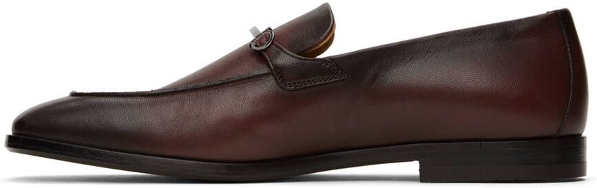 Ferragamo Brown Fedro Loafers