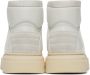 Ferragamo White Cassio Sneakers - Thumbnail 2