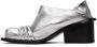 FIDAN NOVRUZOVA Silver Convertible Mules - Thumbnail 3