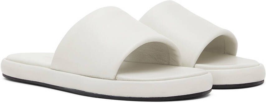 Filippa K Off-White Marin Flat Sandals