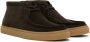 Fred Perry Brown Dawson Mid Sneakers - Thumbnail 4
