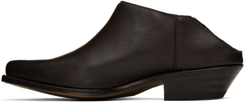 Gabriela Coll Garments Brown No.130 Sendra Cropped Boots